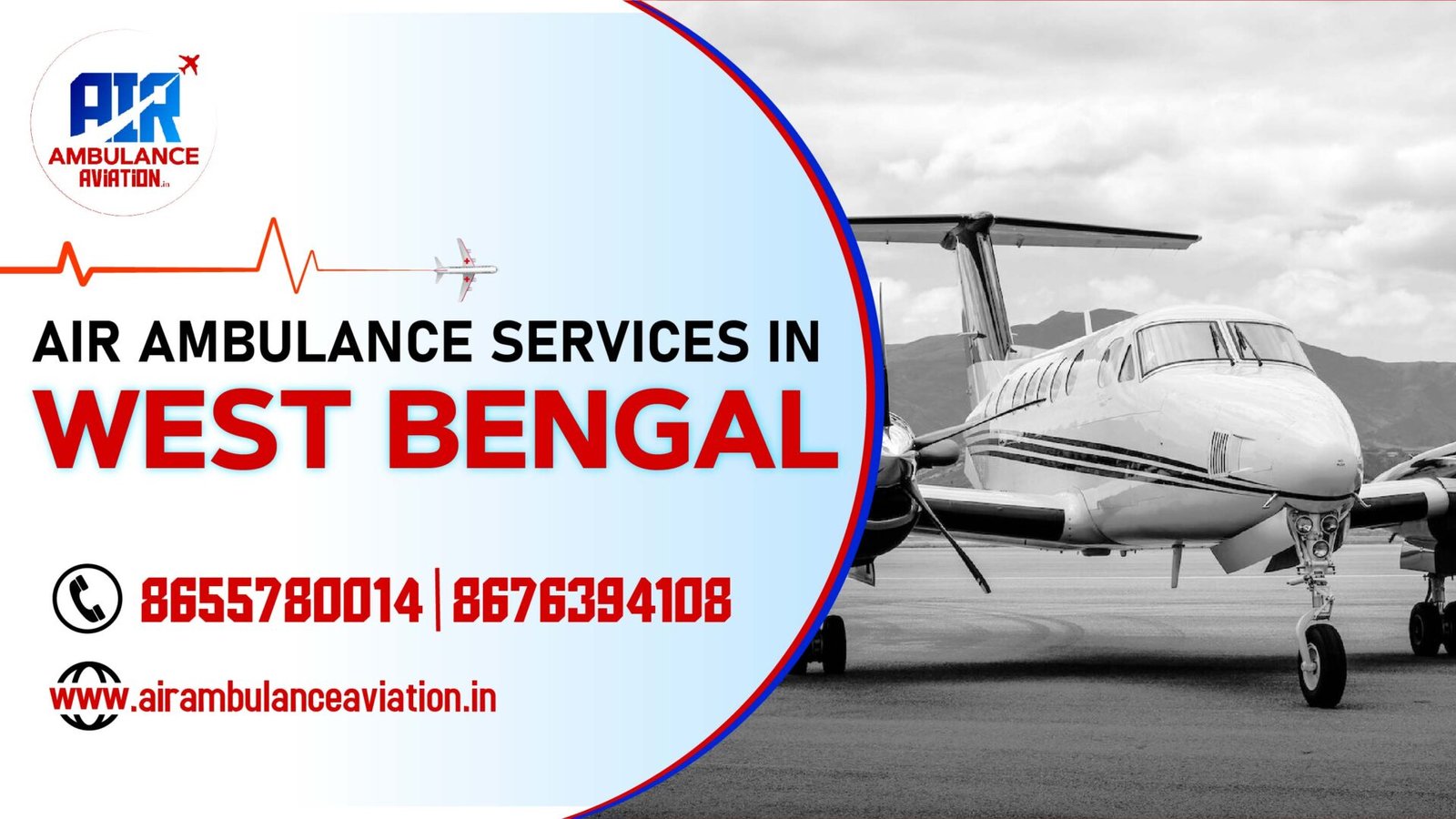Air Ambulance services in West Bengal