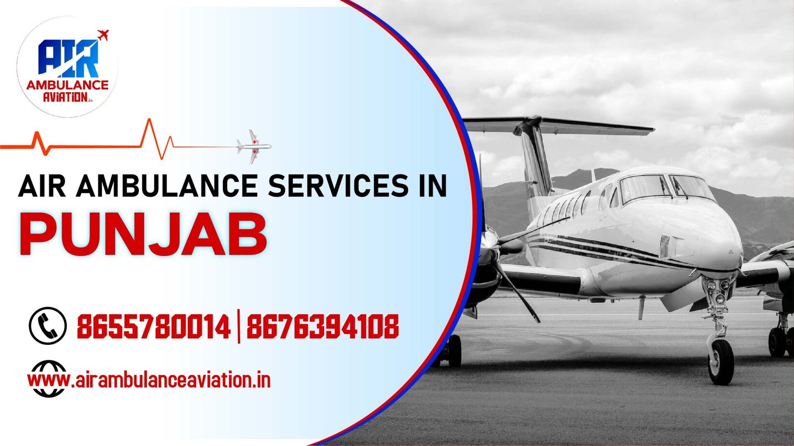 Air Ambulance services in Punjab