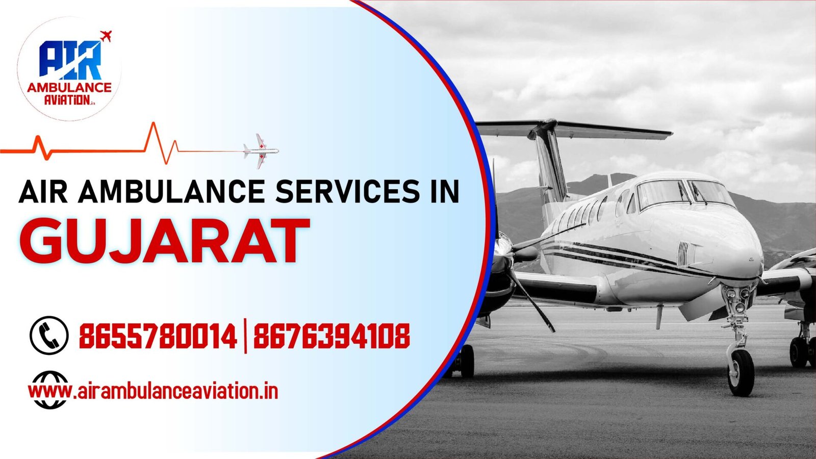 Air Ambulance Services in Gujarat
