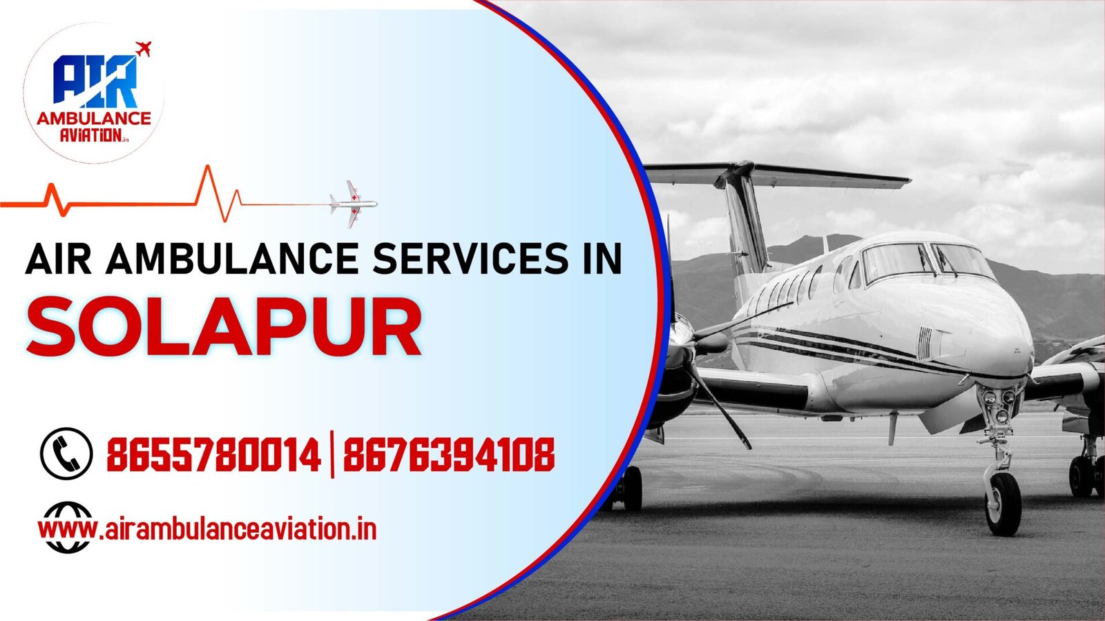 Air Ambulance services in Solapur