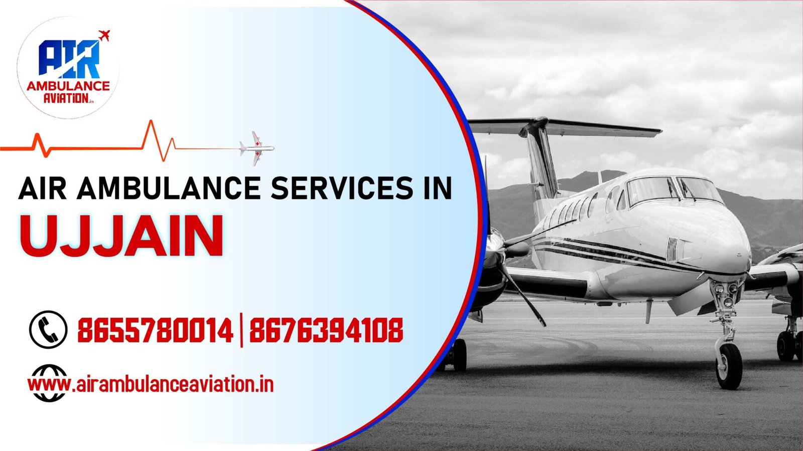 Air Ambulance Services in Ujjain