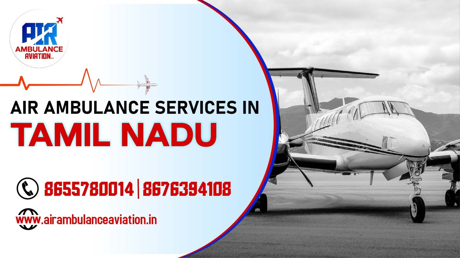 Air Ambulance Services in Tamil Nadu