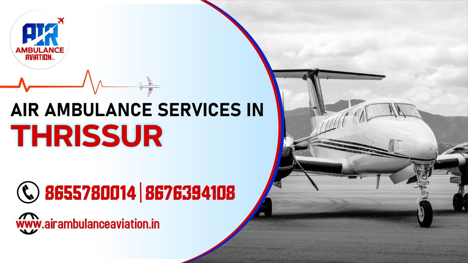Air Ambulance Services in Thrissur