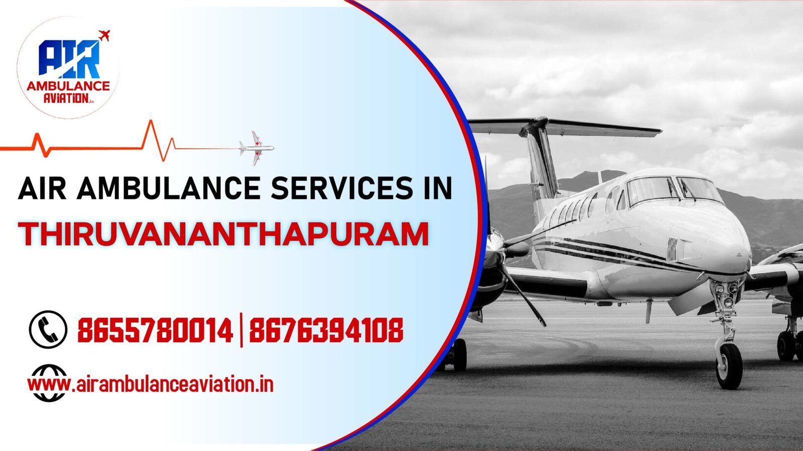 Air Ambulance services in Thiruvananthapuram