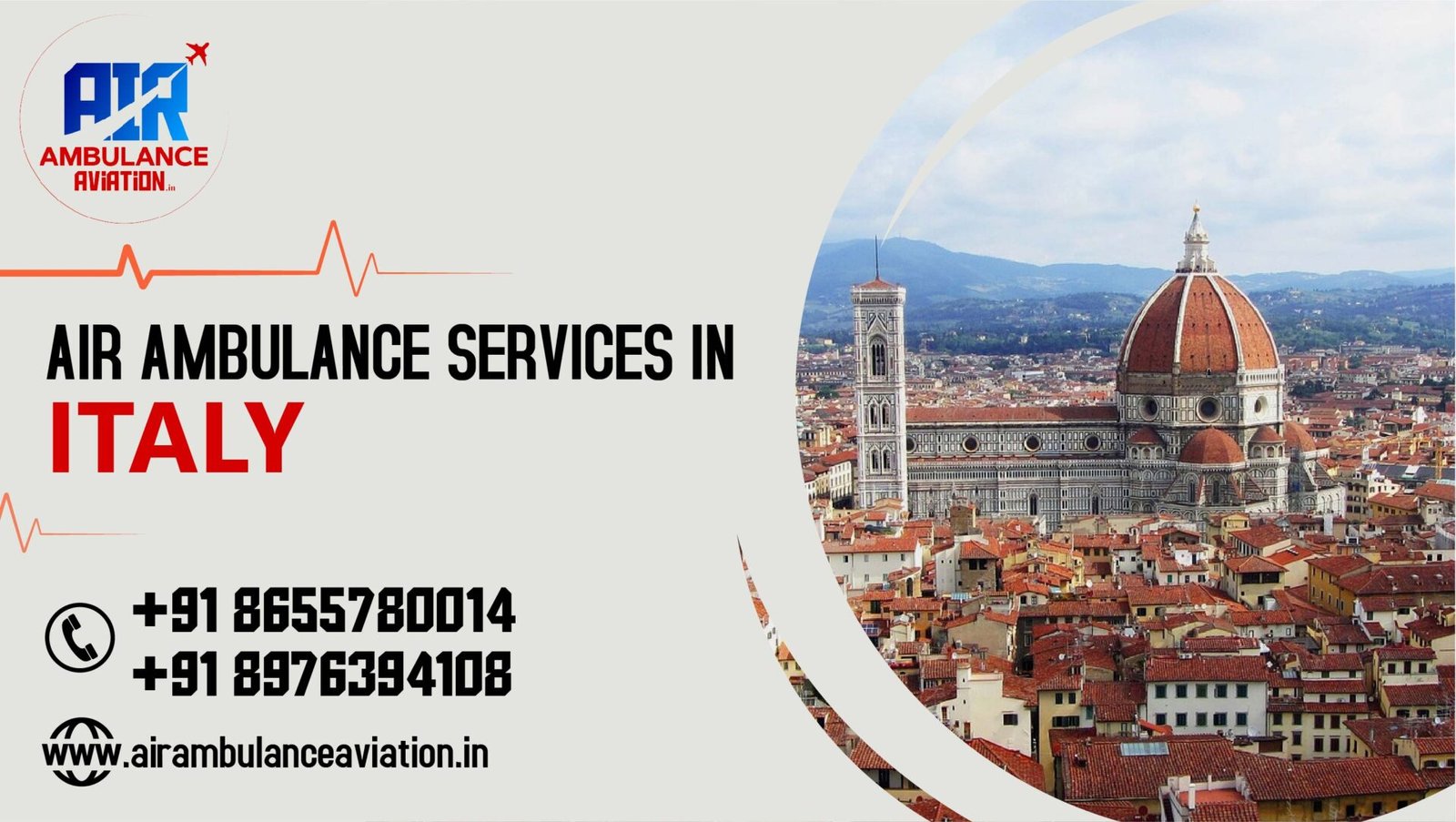 Air Ambulance Services in Italy
