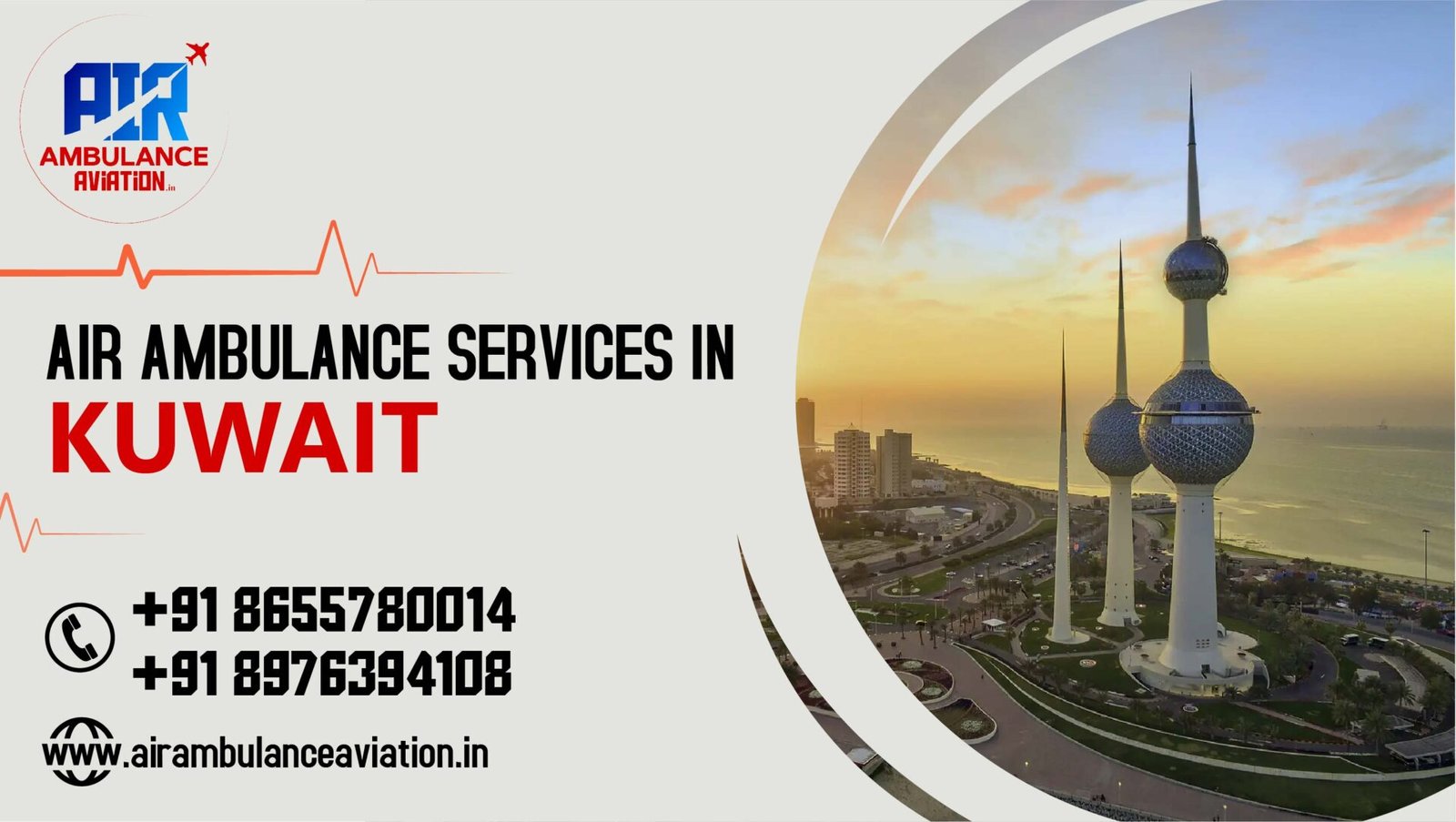 Air Ambulance Services in Kuwait